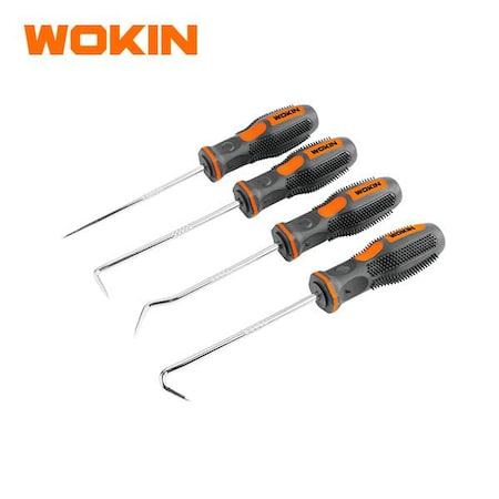 Wokin 4 Piece Mini Pick And Hook Set 204004